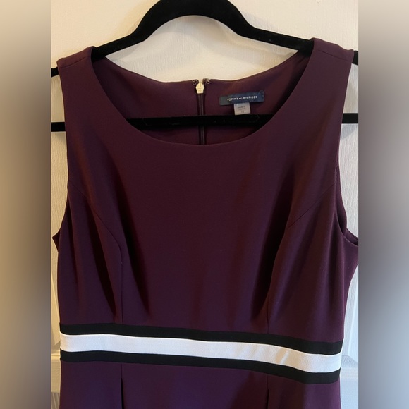Plum colored dress - Tommy Hilfiger - size 12 - Picture 2 of 4